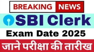 Read more about the article SBI Clerk Exam Date 2025: खुशखबरी इस दिन होगी एसबीआई क्लर्क की परीक्षा